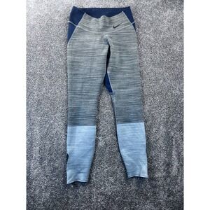 Nike Leggings S Anthracite‎ Black Dri Fit Legendary Colorblock Yoga Running Gray